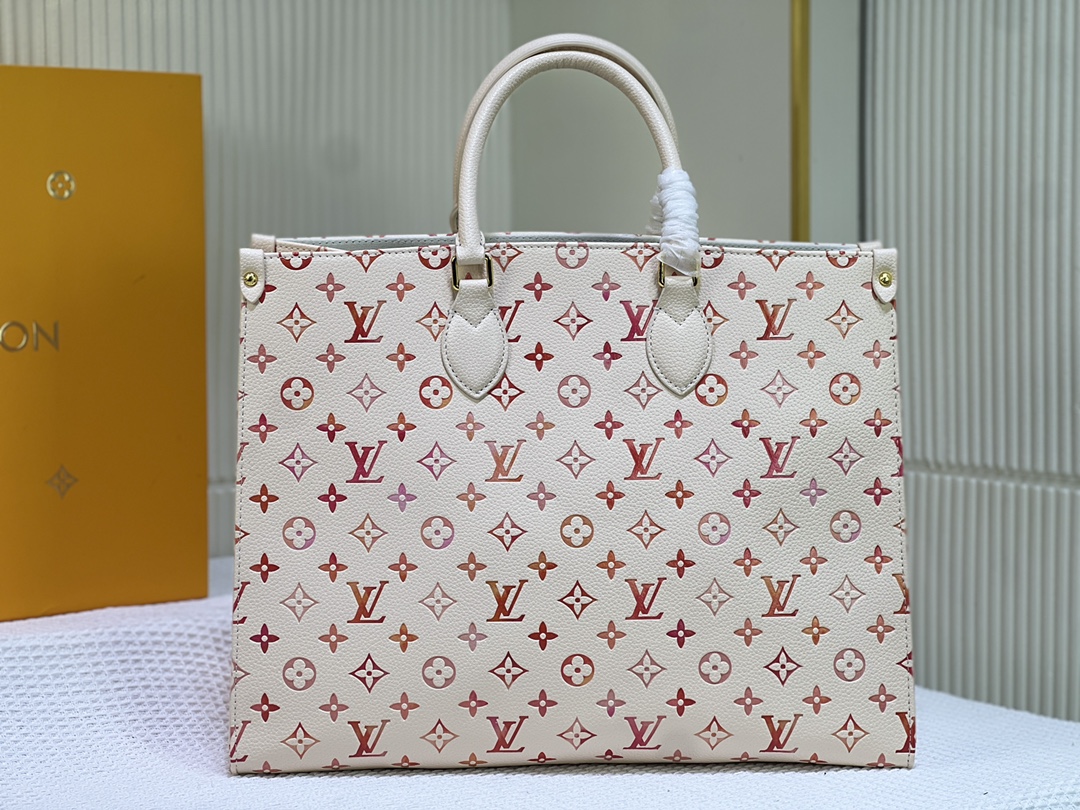 41cm GM ルイヴィトン オンザゴー Louis Vuitton M44571  Monogram Reverse Toron スーパーコピー LVバッグ国内発送後払い可能代引き